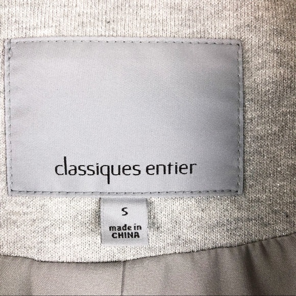 Classiques Entier Nordstrom Grey Silver Blazer S - Picture 5 of 9